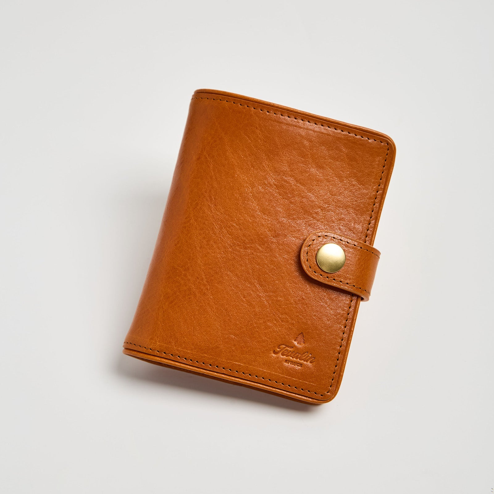 Tevalin Handcrafted Soft Leather Wallet with 4 Card Slots Dual Bill Compartments
